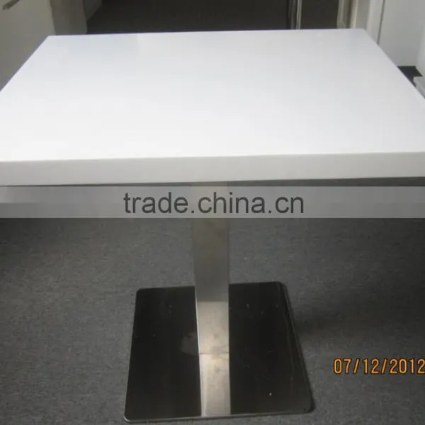 Artificial Marble Top Dining Table,Restaurant Table,Solid Surface Round Tables photo-6