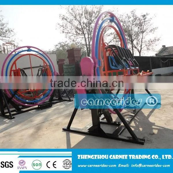 High Safety Theme Park Games 2 Seat Human Gyroscope For Sale photo-6