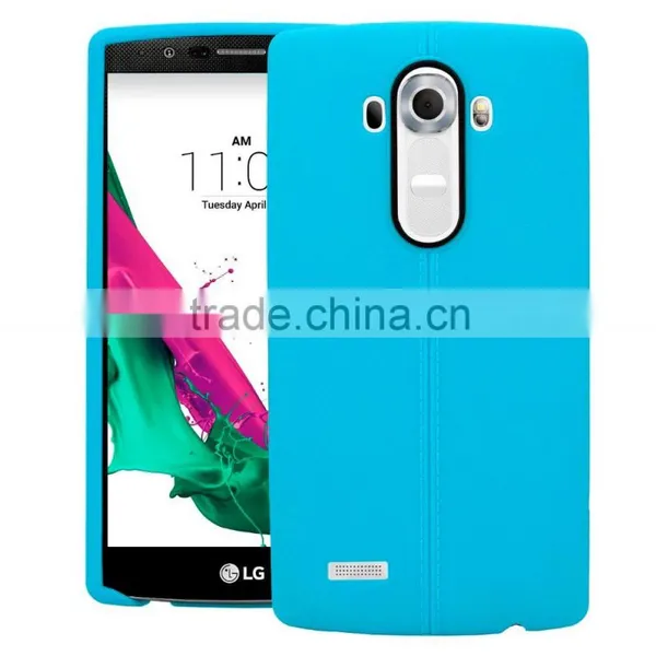Express Mobile Phone Soft TPU Leather Pattern Finish Case for LG G4 Back Cover photo-5