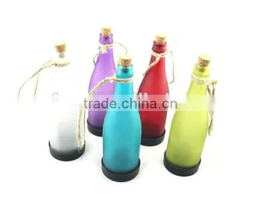High Quality LED Solar Bottle Light / Outdoor Solar Hanging Light / Garden Beer Bottle Lamp photo-5