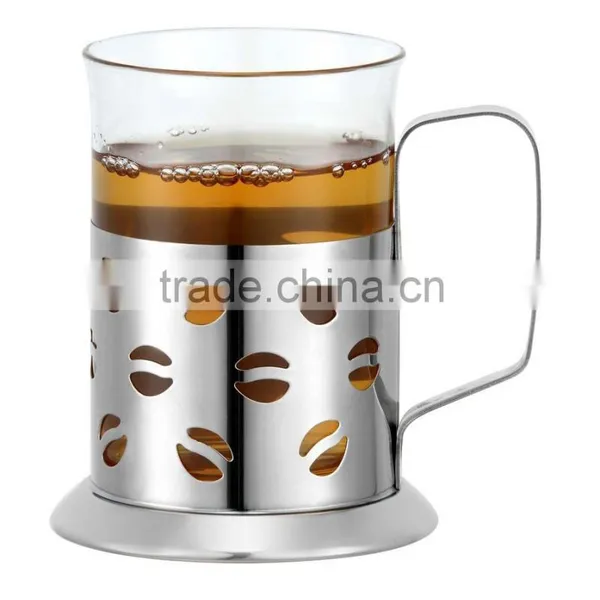Glass Irish Tea Cup
