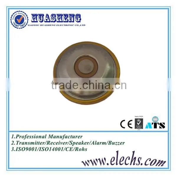 2014 new yellow color aluminum telephone microphone