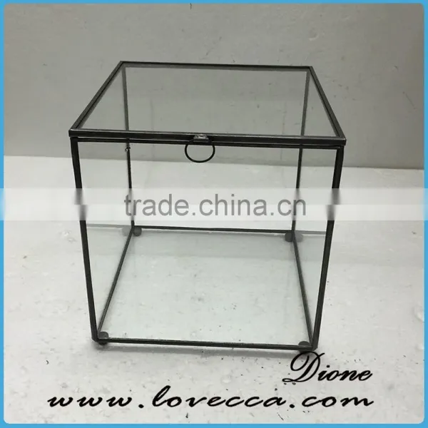 Black Hand Painted Photo Picture Display Case With Lock Gallery photo-3