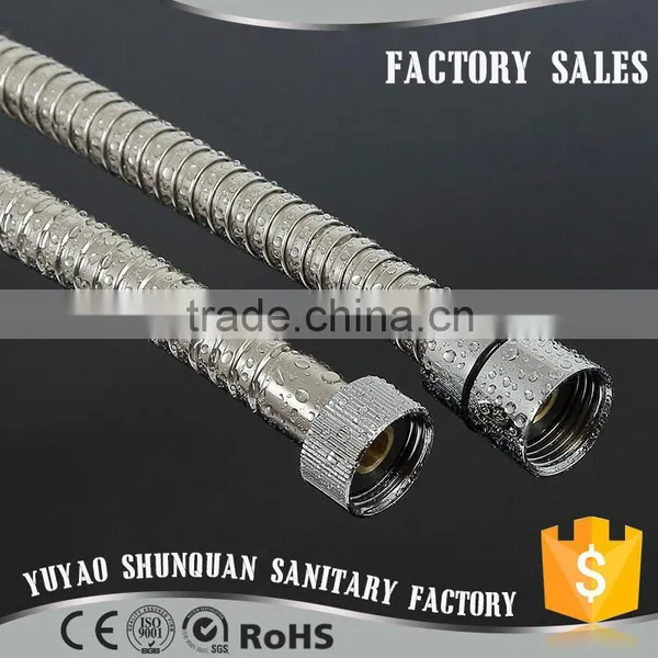 Factory Sale OEM Stainless Steel Shower Hose With Brass Nut and Inner Tube
