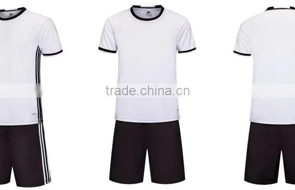 The New Wholesale Custom Blank Dry Fit Material Shirt Team Soccer Uniforms Kit photo-2
