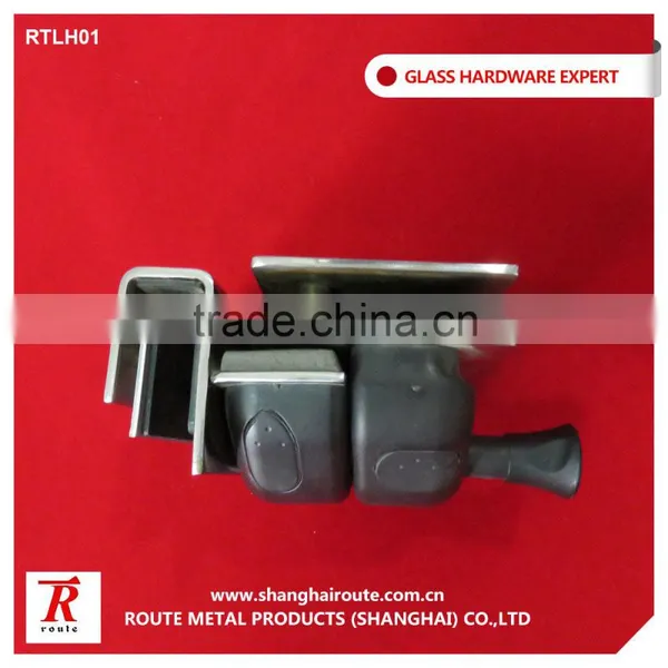 304 Stainless Steel Mirror Glass Latch Frameless photo-4
