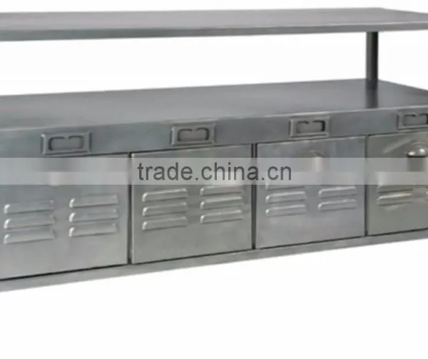Industrial Console Table With Drawer Cum TV Unit photo-4
