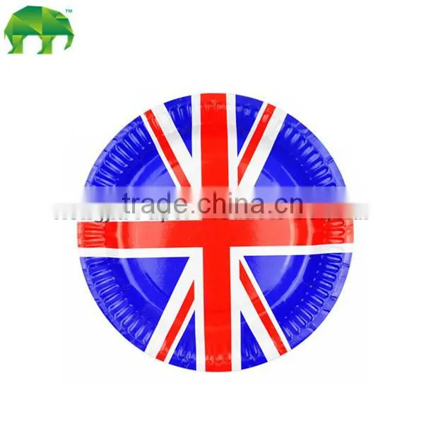 9" Inch Disposable Food Paper Plate