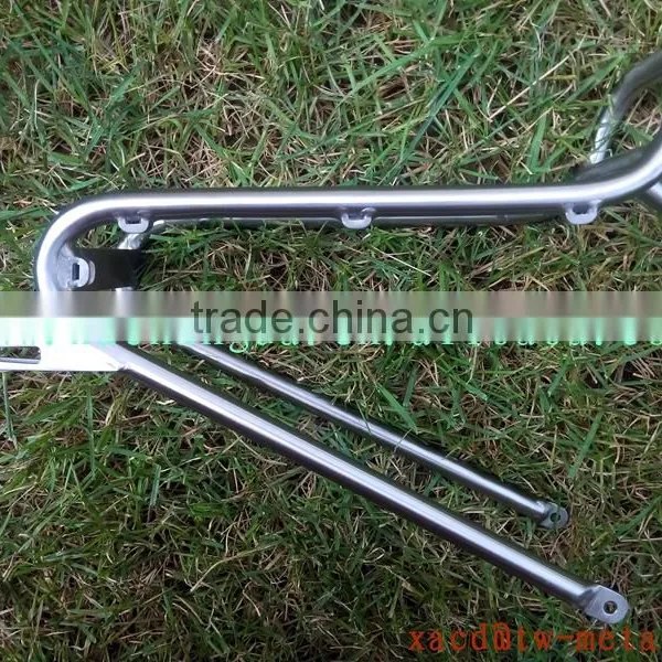 Titanium Bicycle Front Rack With Handing Brush Finished photo-4