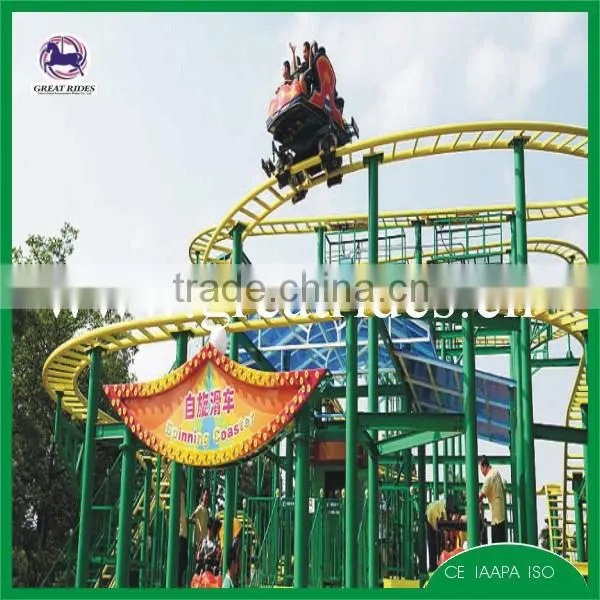 5 Cars 20 Seats Large Spinning Roller Coaster photo-5