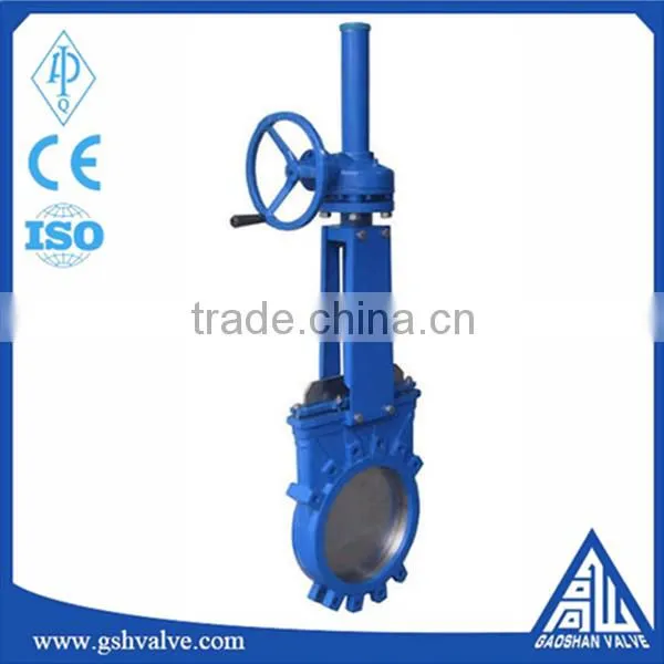 Different Wafer Type Knife Gate Valves With Bevel Gear