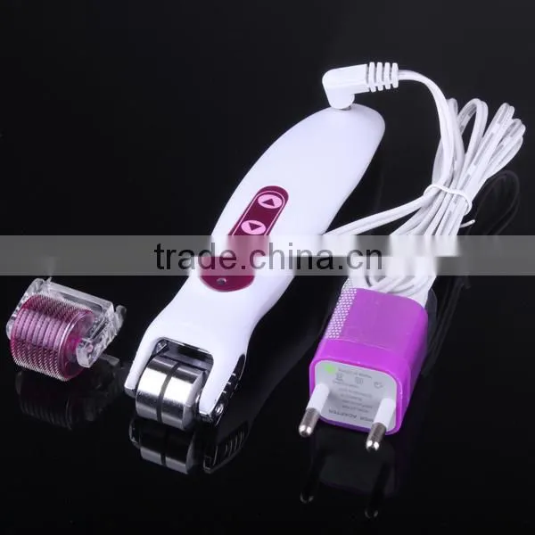 3 in 1 DNS Revo Derma Roller / Photon Galvanic Vibrating Dermaroller / Electric Dermaroller With Four Led Light DNS50 photo-2