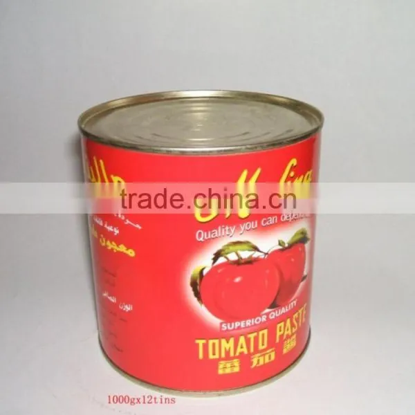 Canned Tomato Paste in China ,Hard Open Lid/Easy Open Lid