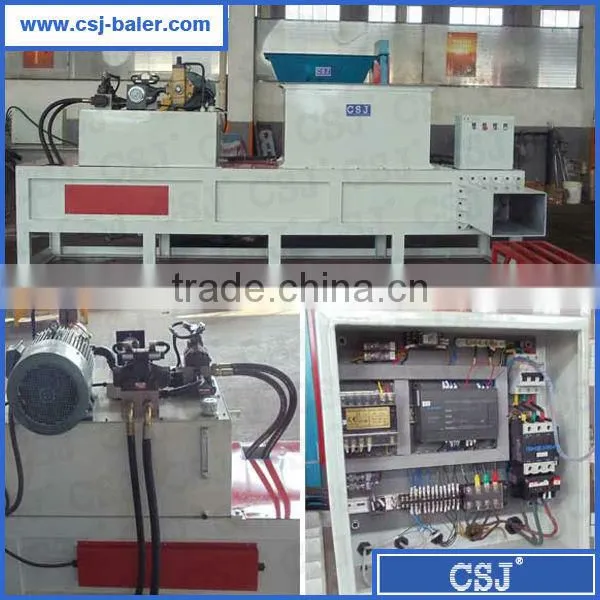 Factory Since 1995 Hydraulically Driven Horizontal Dedicated Smashed Sugarcane Baler photo-3