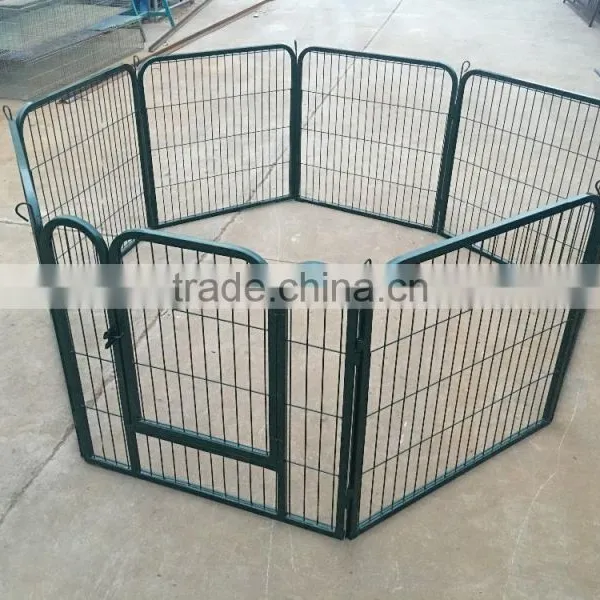 8 Panels Heavy Duty Pet Play Dog Cage photo-4