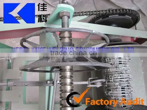 Galvanized Barbed Wire Weaving Machine Factory photo-4
