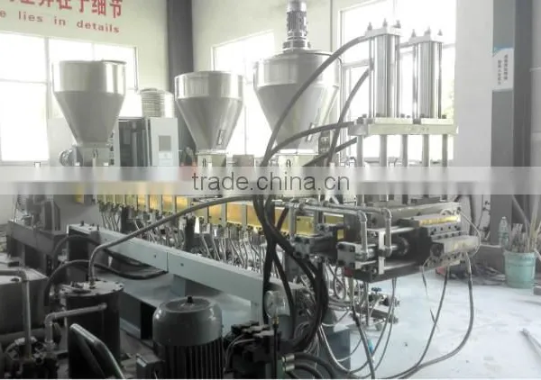 Lab Plastic Masterbatch Granulator Twin Screw Extruder Compounding Granules Machine photo-2