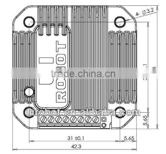 UIM24004 Miniature Size Integrated Stepper Motor Driver photo-3