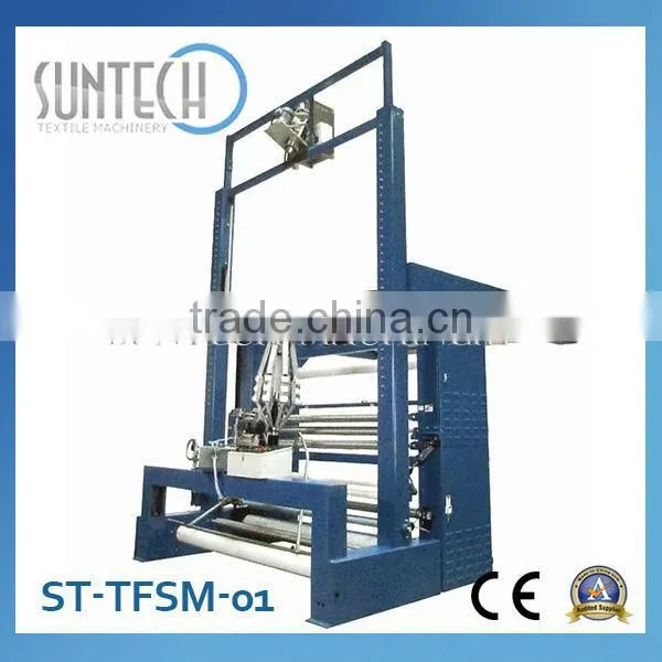 SUNTECH Tubular Fabric Slitting Cutting Machine
