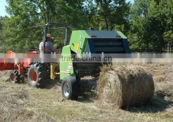 Best Price Tractor PTO Use Hay Round Baler Straw Baler Machine Grass Round Baler photo-4