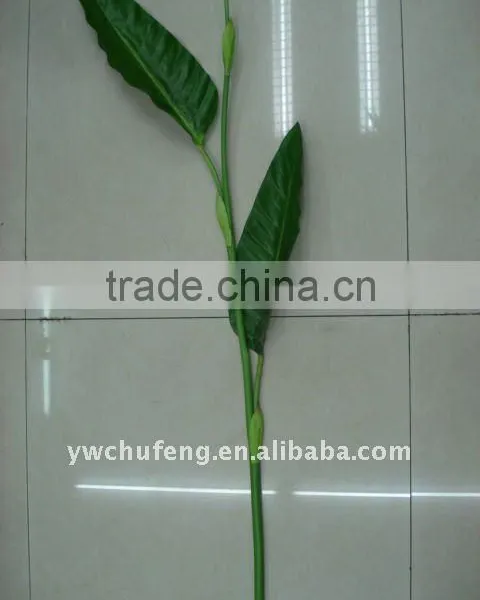 Artificial Green Plant Twig Leaf