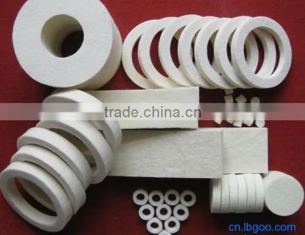 100% wool Felt pad, felt ring for sealing