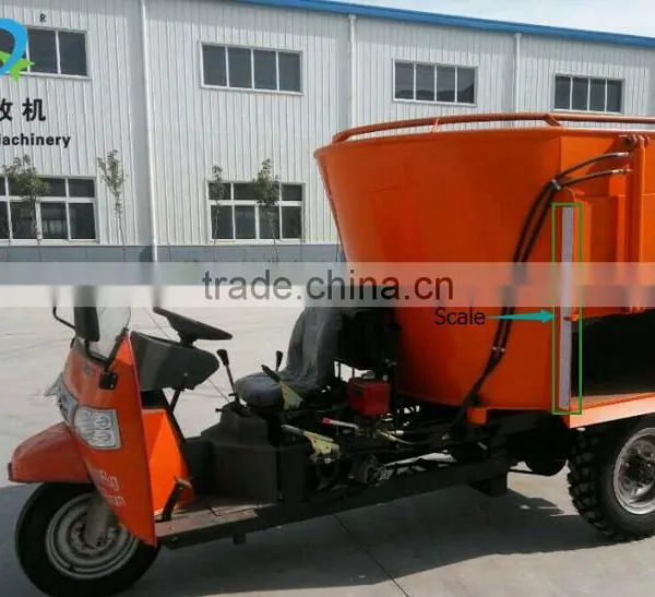 3 Wheel Drivven Made in China TMR Vertical Feed Mixer/feed Mixer Truck Asia photo-2