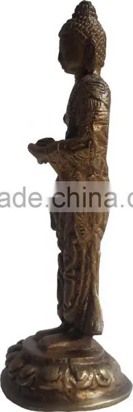 Ethnic Bronze New Latest Buddha Resting Scupture photo-3