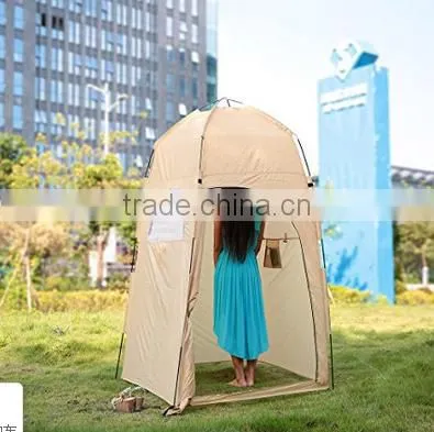 Portable Outdoor Shower Bath Changing Fitting Room Tent Shelter Camping Beach Privacy Toilet photo-2