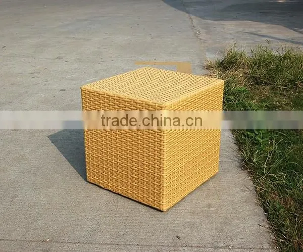 Flat Rattan Furniture Cube Composable Space-saving Dining Set photo-6
