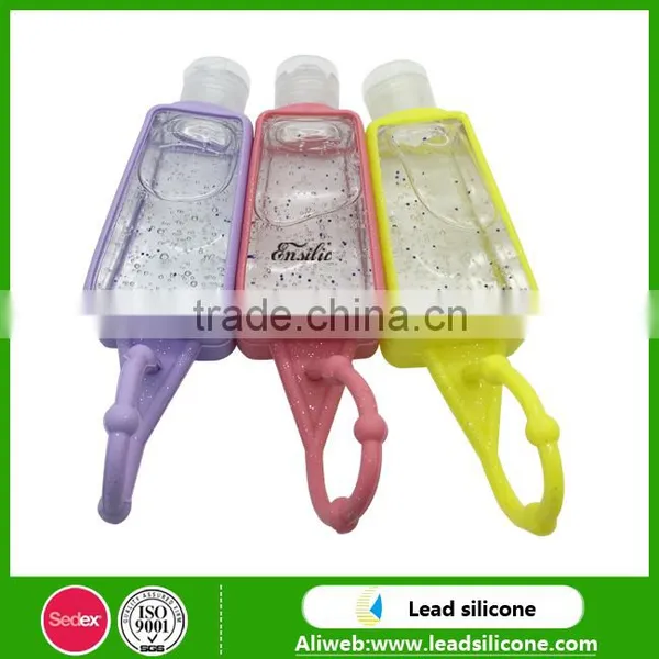 Customized Silicone Hand Sanitizer Holder Keychain/sanitizer Holderhand Sanitizer Silicone photo-3