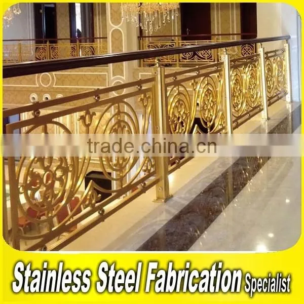 Interior Antique Bronze Finish Copper Staircase photo-3