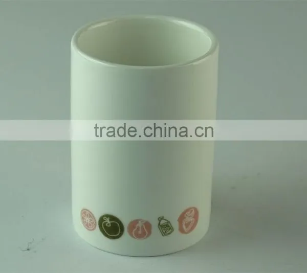 100ml Cute White Ceramic Drink Cups photo-3