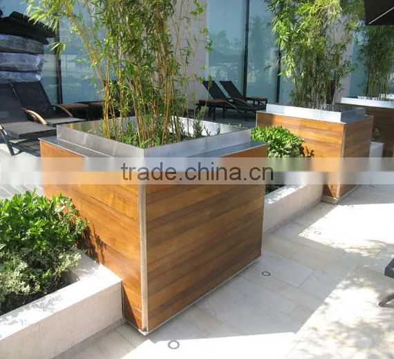 Arlau Outdoor WPC Tree Pots Large Outdoor photo-6