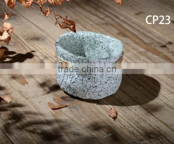 2016 Decorative Garden Cement Flower Pot photo-6