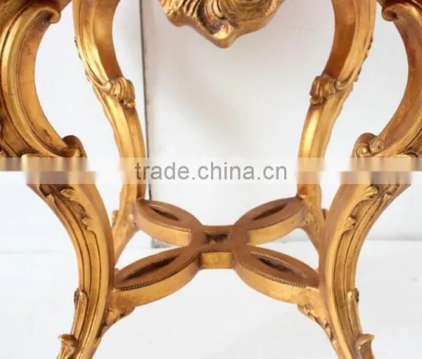 Baroque Style Round Table With Marble Top photo-2