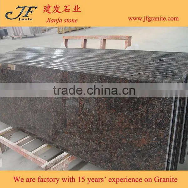 Tan Brown Granite Kitchen Countertop for Prefab Homes photo-2