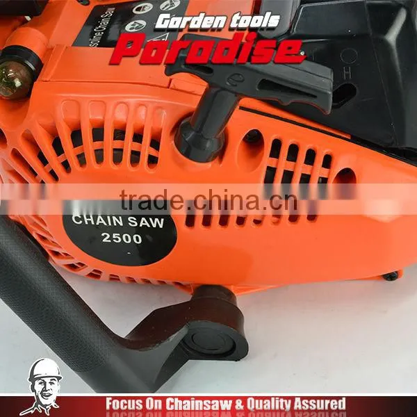PDS2500 12inch 3/8 Pitch 25.4CC Small Pocket Gas Chainsaw 2500 photo-3