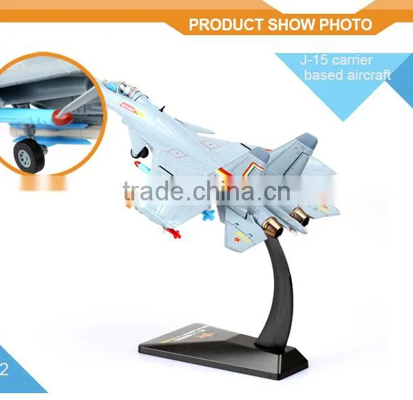 New Arrival1:72 J-15 Diecast Scale Models Aircraft Model Metal Toy Fighter Plane photo-2