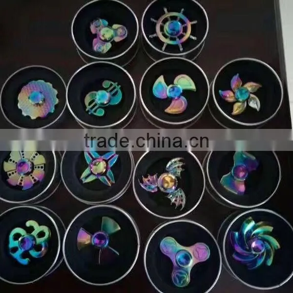2017 Hot Sale Shinning Color Hand Fidget Spinner photo-2