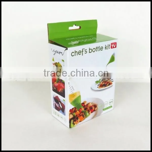Eco-friendly Food Grade Silicone Oil Brush Manufacturer,OEM Silicone BBQ Brush With Bottle,silicone Oil BBQ Brush photo-2