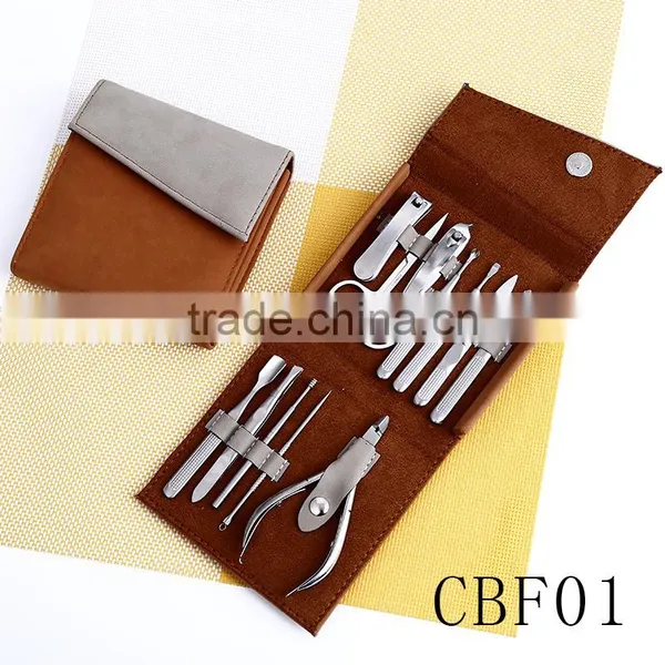 Factory Price Hot Sale Promotional Gift Manicure Set Nail Clipper Beauty Set With Beautiful Case photo-3