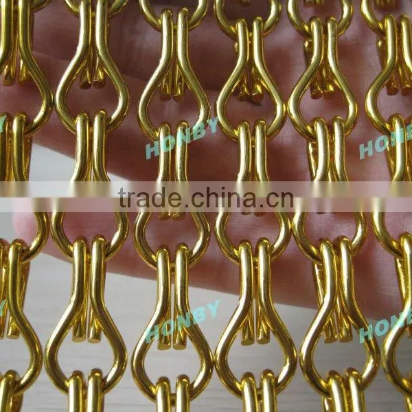 Environmental 12mm Hook Chain Fly Screen for Door Curtain