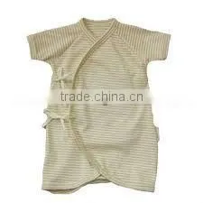 Organic Printed Romper_100% Organic Cotton Comfortable Baby Body Suit and Organic Printed Long Sleeve and Short Sleeve Baby Bod photo-6