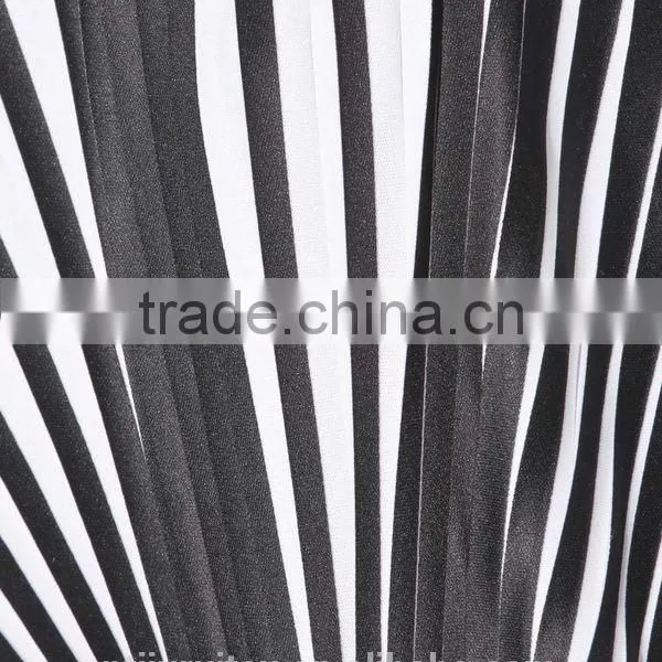 2016 Women Chiffon Dress, Floral Sublimation Prints Pleated Dress photo-2