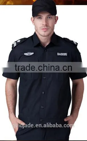 Custom Black Comfortable Security Guard Clothing photo-5