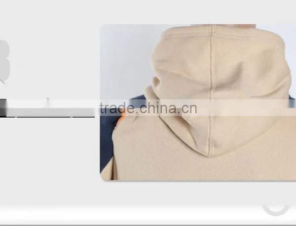 Customized Men Crewneck Sweatshirt With Pockets photo-4