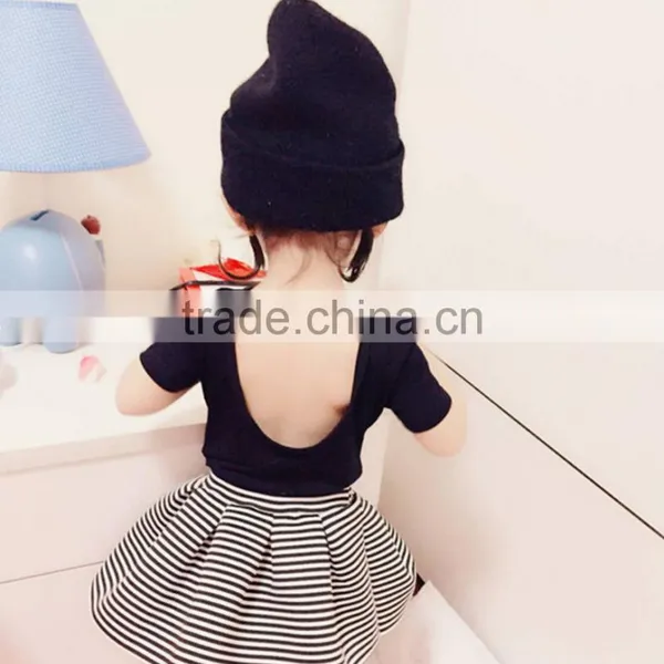 2 Year Old Girl Kids Backless T-shirt photo-2