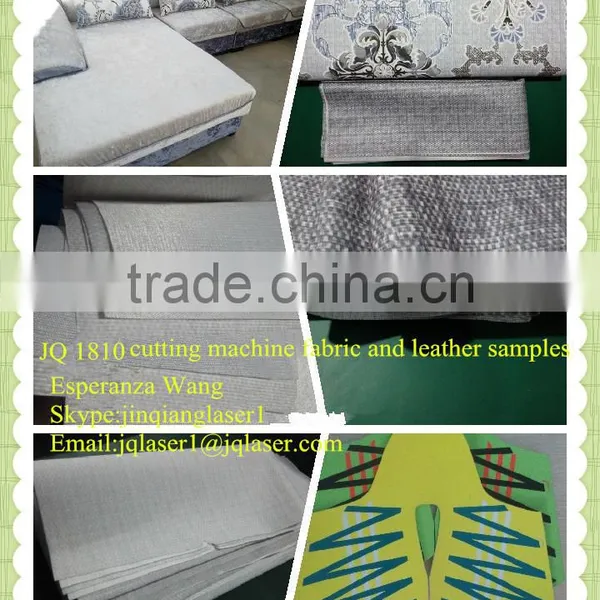 Texitile/fabric Laser Cutting Machine for Sofa Furniture JQ1630 photo-6