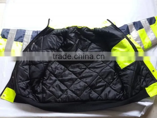 EN471 hi Vis Coat Safety Jackets Mens photo-3